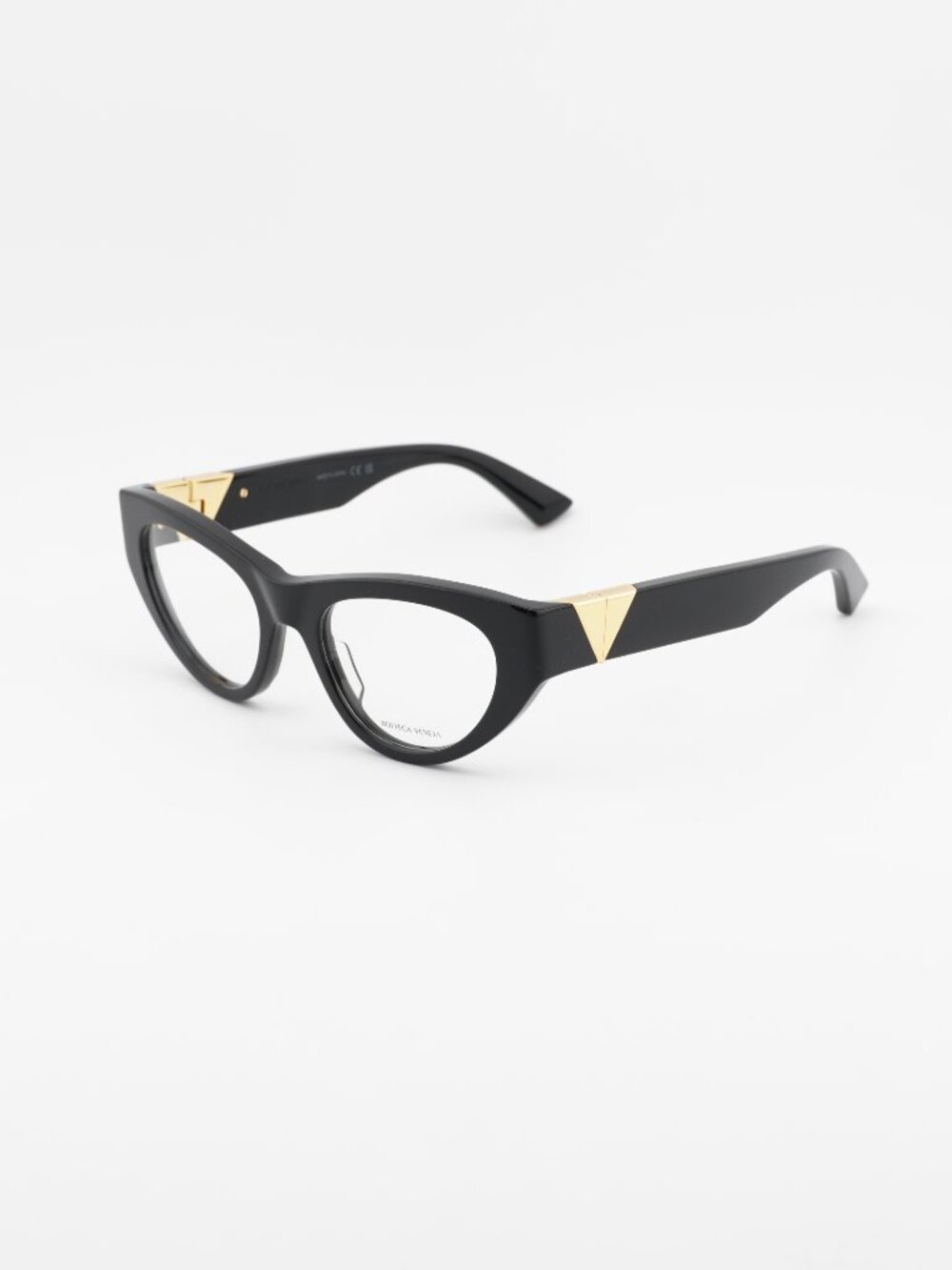 Bottega Veneta BV1179O 001 Eyeglasses Black 51mm Cat Eye Frame